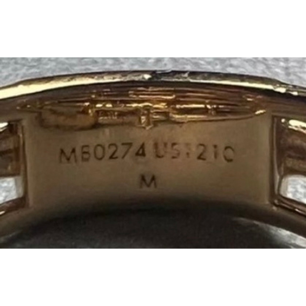 Louis Vuitton Gold Charm Ring Set - Picture 5 of 6